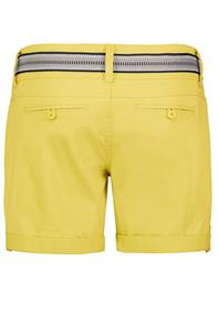 Chinoshort mit Gürtel sunflower yellow