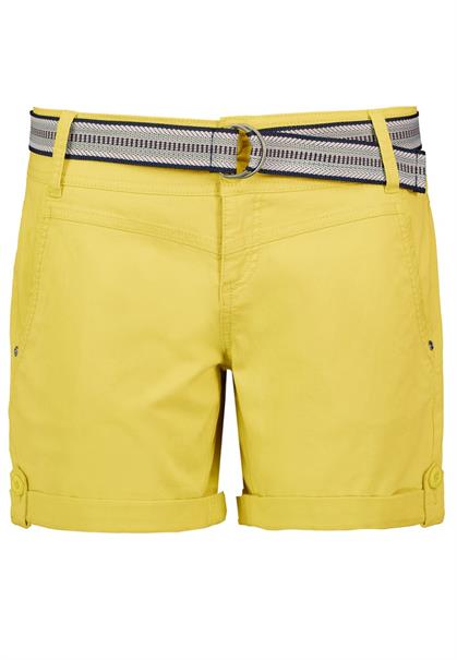 Chinoshort mit Gürtel sunflower yellow