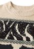 Chunky Jaquard Sweater soft beige