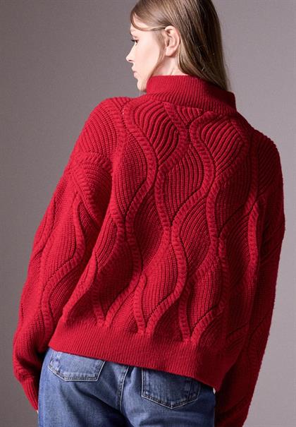 Chunky Sweater urban red