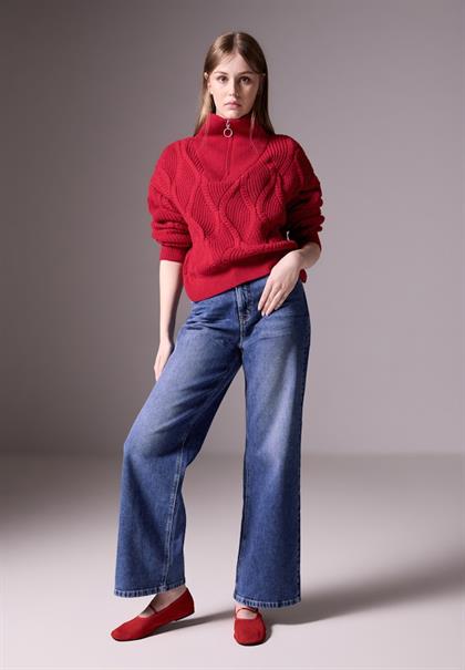 Chunky Sweater urban red