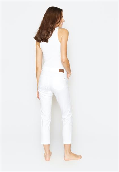 Cici Crop Slit white