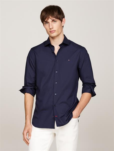 CL FLEX POPLIN SF SHIRT PRK navy blazer