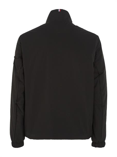 CL MIX MEDIA STAND COLLAR JACKET black