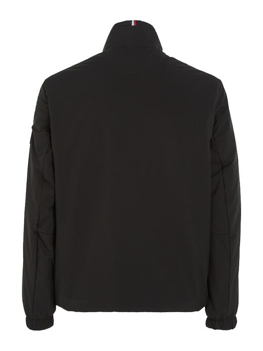 cl-mix-media-stand-collar-jacket-black
