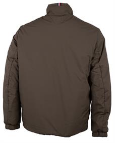 CL MIX MEDIA STAND COLLAR JACKET oliv