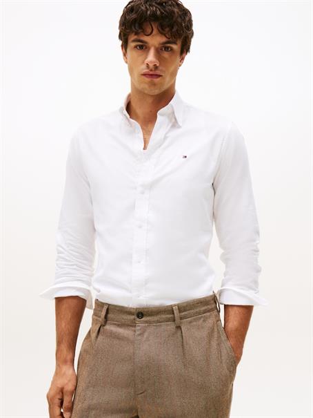 CL - OXFORD SLD STCH RF BTD SHT optic white