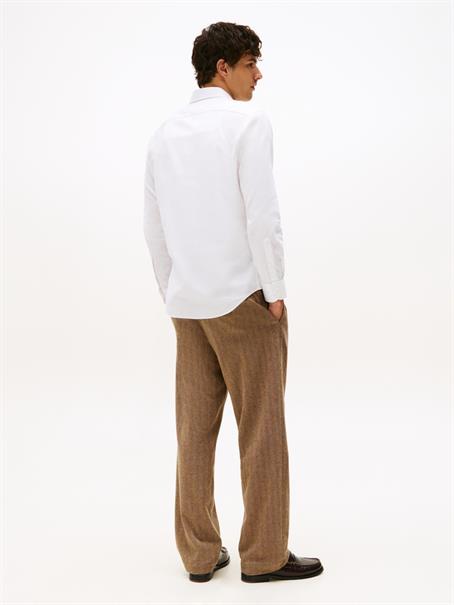 CL - OXFORD SLD STCH RF BTD SHT optic white