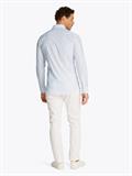 CL STRCH POPLIN STP SF SHIRT PRK breezy blue - multi