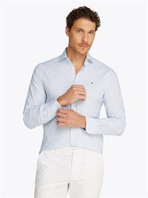 CL STRCH POPLIN STP SF SHIRT PRK breezy blue - multi