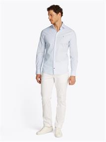 CL STRCH POPLIN STP SF SHIRT PRK breezy blue - multi