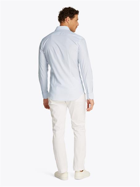 CL STRCH POPLIN STP SF SHIRT PRK breezy blue - multi