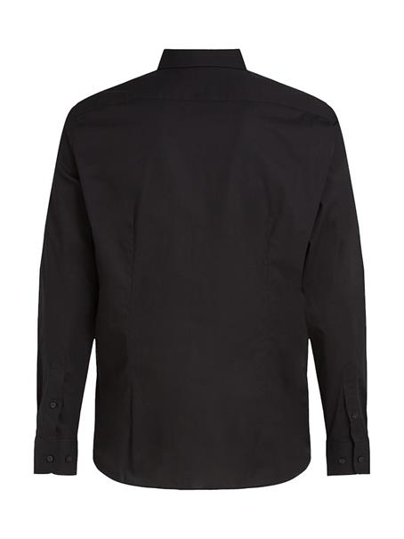 CL STRETCH POPLIN SOLID SHIRT black