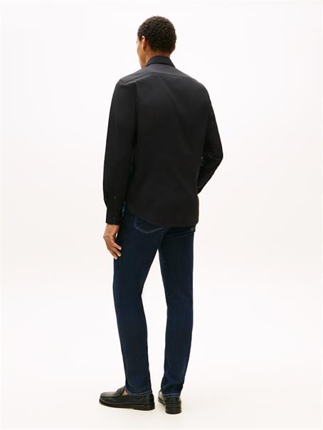 CL STRETCH POPLIN SOLID SHIRT black