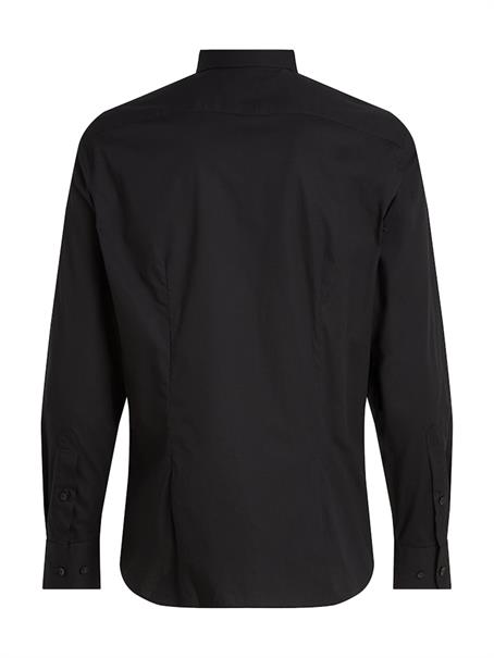 CL STRETCH POPLIN SOLID SHIRT black