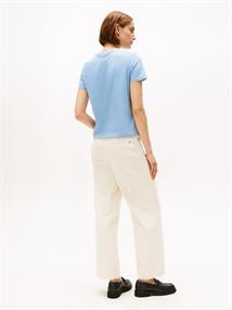 CLASSIC SCRIPT REG SS TEE brisk blue heather