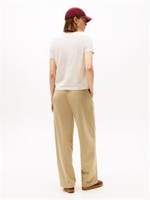 CLASSIC SCRIPT REG SS TEE heather oatmilk