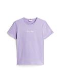 CLASSIC SCRIPT REG SS TEE lavender ash