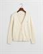 Classic Strickjacke aus Baumwolle cream