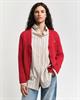 Classic Strickjacke aus Baumwolle ruby red