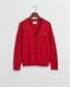 Classic Strickjacke aus Baumwolle ruby red