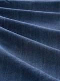 clean dark stone blue denim