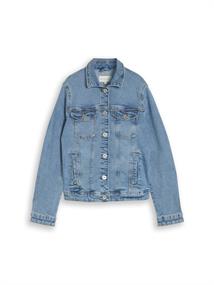 clean light stone blue denim