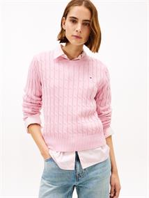 CO CABLE MID GG C-NK LS SWT bonita pink