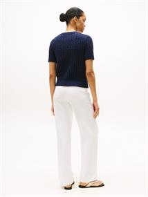 CO CABLE MID GG S/S C-NK SWT dark night navy