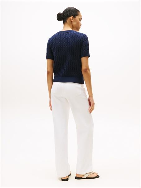 CO CABLE MID GG S/S C-NK SWT dark night navy