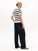 CO CABLE MID GG S/S C-NK SWT ivory silk-dark night navy stp