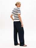 CO CABLE MID GG S/S C-NK SWT ivory silk-dark night navy stp