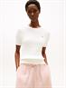 CO CABLE MID GG S/S C-NK SWT ivory silk
