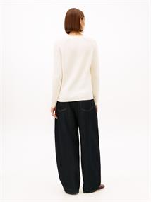 CO CARDI FINE GG LS V-NK SWT ivory petal