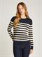 CO JERSEY STITCH C-NK LS SWT her stp dark night navy- country iv