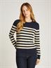 CO JERSEY STITCH C-NK LS SWT her stp dark night navy- country iv