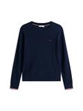 CO JERSEY STITCH LS C-NK SWT dark night navy gs