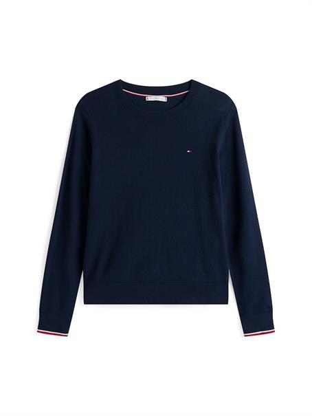 CO JERSEY STITCH LS C-NK SWT dark night navy gs