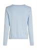 CO JERSEY STITCH V-NK SWEATER breezy blue