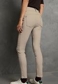 Coated Slim Fit Hose dark morn beige