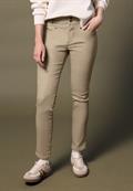 Coated Slim Fit Hose dark morn beige