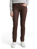 Coated TTLENE SLIM Jeans brown coated denim