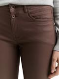 Coated TTLENE SLIM Jeans brown coated denim