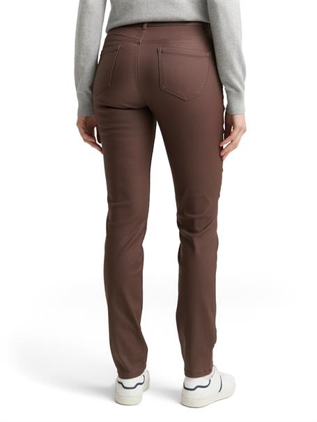 Coated TTLENE SLIM Jeans brown coated denim