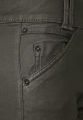 Coating Slim Fit Hose woods green