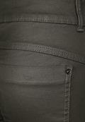 Coating Slim Fit Hose woods green