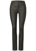 Coating Slim Fit Hose woods green