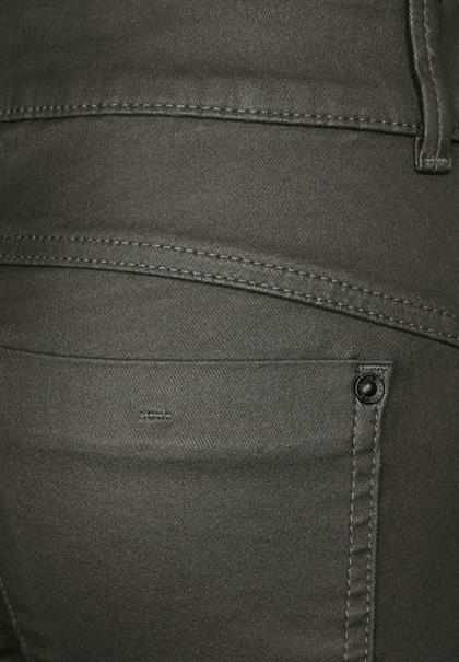 Coating Slim Fit Hose woods green