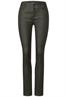 Coating Slim Fit Hose woods green