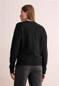 College Cardigan black